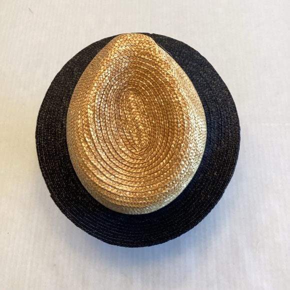 NWOT H&M two tone straw fedora - Picture 4 of 6
